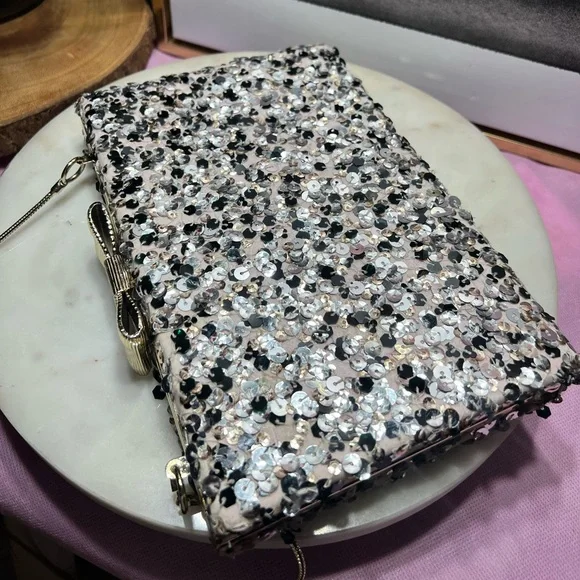 KATE SPADE New York NWOT 'All that Glitters' Sequin Emanuelle shoulder bag - Picture 12 of 17